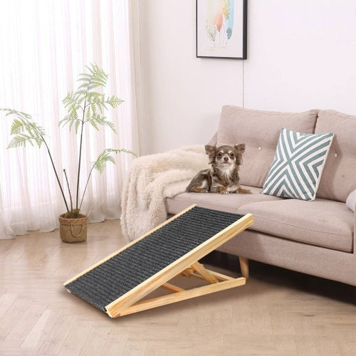 Dog Bed Ramp, Extra Wide For Excellent Traction, Pet Ramp For Small